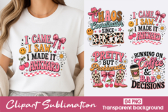 Funny Cowgirl Quotes Clipart Sublimation PNG Product Image 1