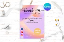 Business Thank You Card Template Product Image 1