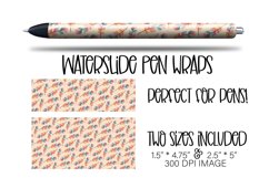 Waterslide Feather Pen Wrap Deign Product Image 1