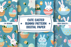 Easter bunny pattern background Product Image 1