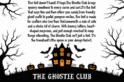 The Ghostie Club | Cute Halloween Font Product Image 2