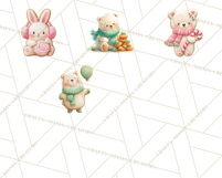 Gingerbread Village Gouache PNG Clipart Product Image 14