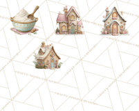 Gingerbread Clipart Christmas Cookie Builders Clip Art PNG Product Image 10