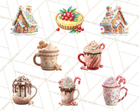 Christmas Sweets Food Cookies PNG Product Image 5