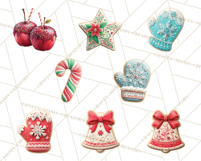 Christmas Sweets Food Cookies PNG Product Image 6