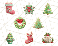 Christmas Sweets Food Cookies PNG Product Image 7