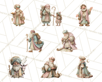 Gifts of the Magi Clip Art, Christian Christmas PNG Clipart Product Image 4