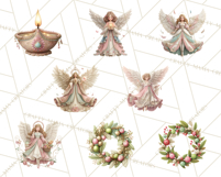 Heavenly Angel Clipart and Clip Art for Christian Christmas Product Image 9