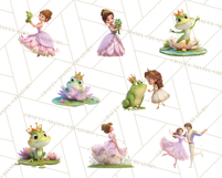Amethyst Princess Fairy Tale Storybook PNG Clipart Product Image 7