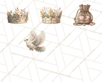 Heavenly Angel Clipart and Clip Art for Christian Christmas Product Image 2