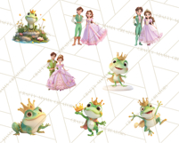 Amethyst Princess Fairy Tale Storybook PNG Clipart Product Image 8
