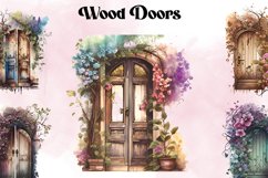 Watercolor vintage window Product Image 1