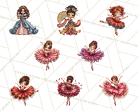 Nutcracker Ballet Clipart PNG, Sugar Plum Fairy & Soldiers Product Image 7