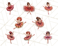 Nutcracker Ballet Clipart PNG, Sugar Plum Fairy & Soldiers Product Image 8