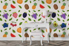 Summer Fuits Seamless Pattern | Fruit Digital Paper Product Image 6