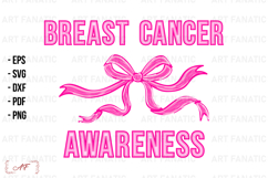 Breast Cancer Awareness PNG SVG | Breast Cancer PNG Product Image 1