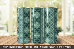 Snowflake Nordic Tumbler | 20 oz Tumbler Wrap Product Image 1
