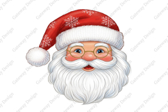 Red Santa Png Santa Clipart Christmas Product Image 1