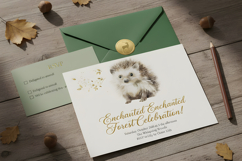 Cute Watercolor Animals Clipart Adorable MegaBundle 200 Product Image 6