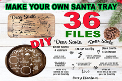 Santa Tray SVG, Cookies for Santa svg, Santa tray svg, DIY Product Image 1