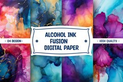ALCOHOL INK FUSION DIGITAL PAPER Product Image 1