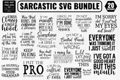 Sarcastic SVG Bundle | Funny SVG Cut Files | Sarcastic SVG Product Image 1
