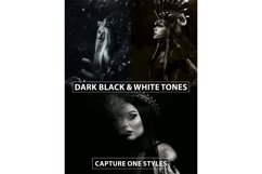 Dark Black and White Looks Professional Capture One Styles Product Image 1
