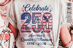 America 250th Independence Day PNG, Patriotic Shirt Design Product Image 1