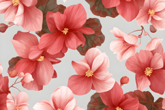 Begonia Flower Pattern WallPaper | Begonia Flower Background Product Image 1