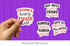 Sarcastic printable sticker png Product Image 1