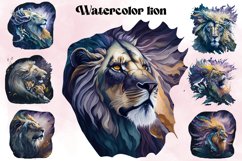 Watercolor Magic Lion Product Image 1