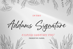 Addams Signature Product Image 1