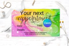 Appointment Card Template Product Image 1