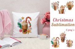 Christmas Sublimation PNG&#039;s Holiday Cups Illustrated Product Image 1