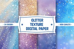 Glitter Texture Digital Paper Product Image 1