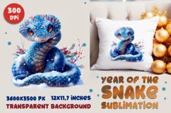Snake Sublimation |Year of the Snake | PNG Product Image 1
