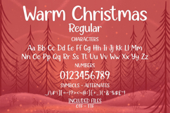 Warm Christmas Fonts | Cozy Handwritten Font Family Product Image 13