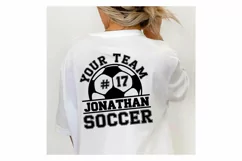 Custom Soccer Name and Number SVG | Soccer Mom Svg Cut Files Product Image 3