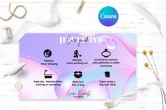 Jewelry Care Card Product Image 1