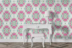 Folk Flower Seamless Pattern | Flower Digital Paper Product Image 6