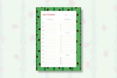 Watermelon Daily Planner Template | Daily Planner Product Image 1