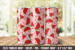 Watermelon Tumbler | 20 oz Tumbler Wrap Product Image 1