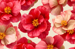 Begonia Flower Pattern WallPaper | Begonia Flower Background Product Image 1
