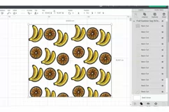 fruit Summer svg 25oz frosted glass tumbler SVG Product Image 2
