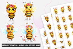 Highland cow sticker, Sticker, printable sticker Product Image 1