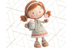 Christmas Characters in Mugs PNG Clipart Product Image 3