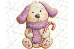 Gingerbread Village Gouache PNG Clipart Product Image 5