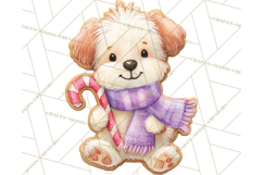 Gingerbread Village Gouache PNG Clipart Product Image 3