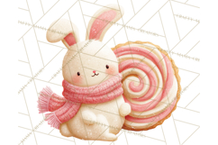 Gingerbread Village Gouache PNG Clipart Product Image 4