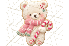 Gingerbread Village Gouache PNG Clipart Product Image 4